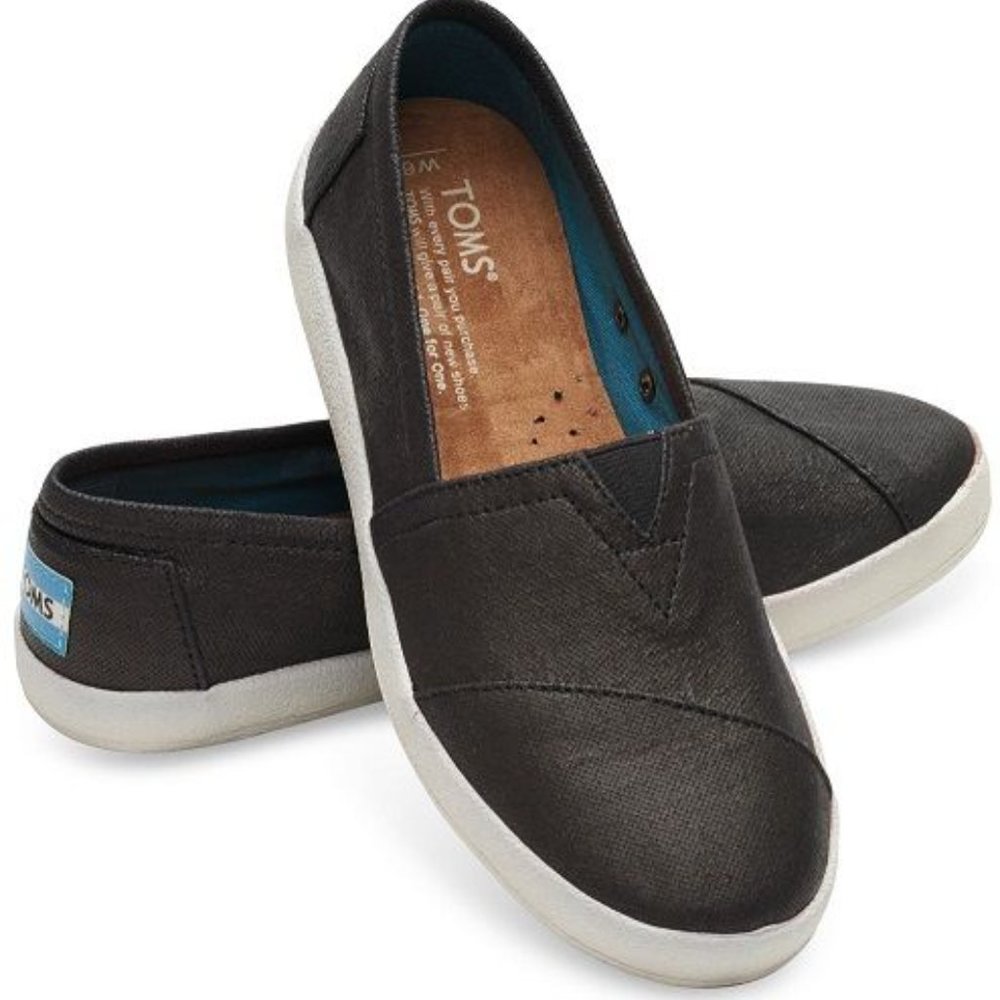 TOMS Women's Avalon Slip Ons - Black